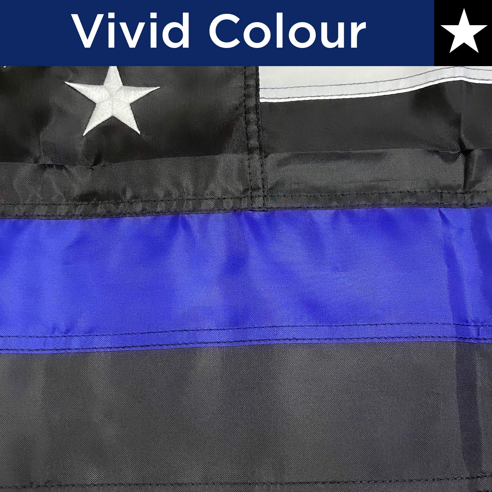 Thin Blue Line Flag Made In Usa