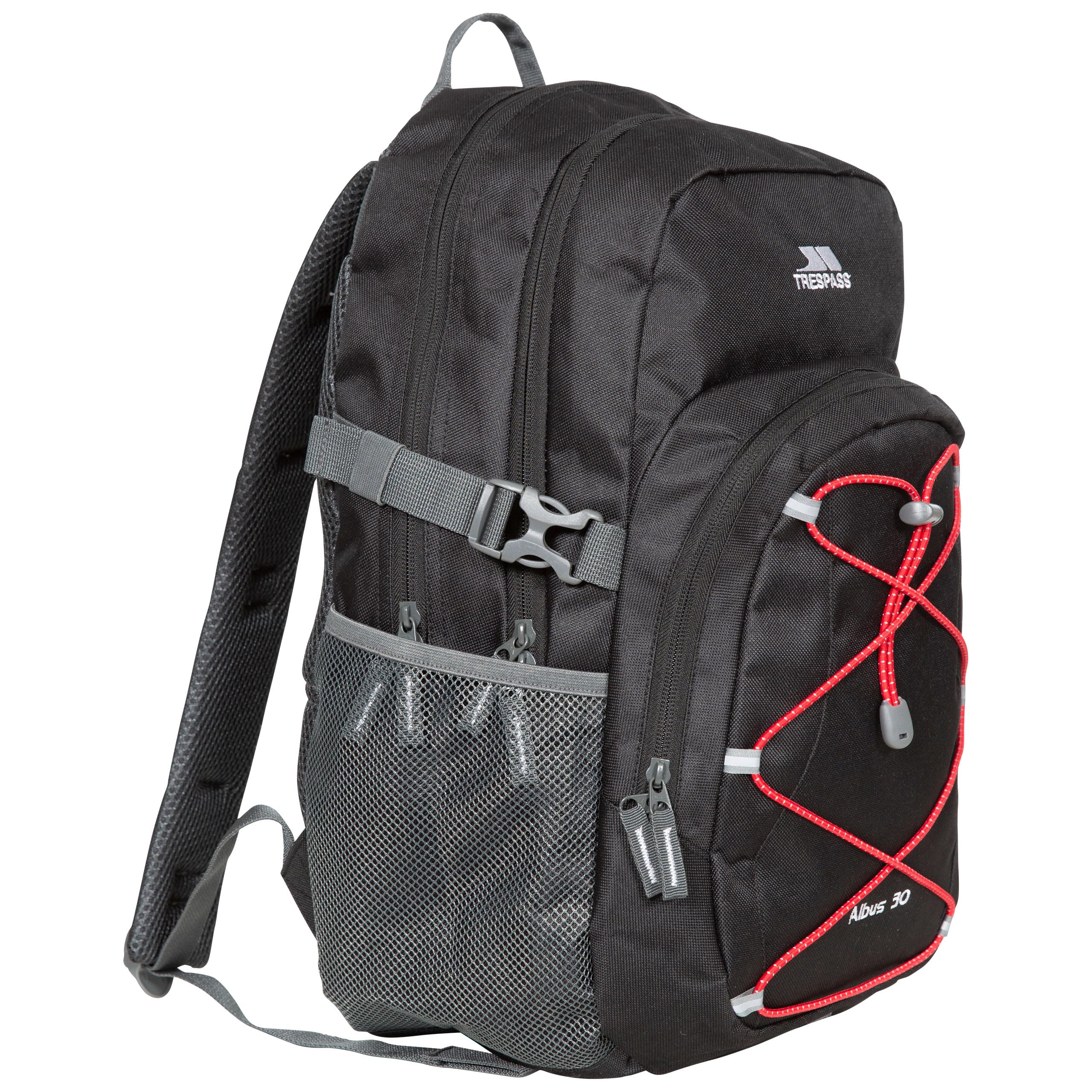 Trespass Albus Backpack Perfect Rucksack for School Hiking Camping or Work