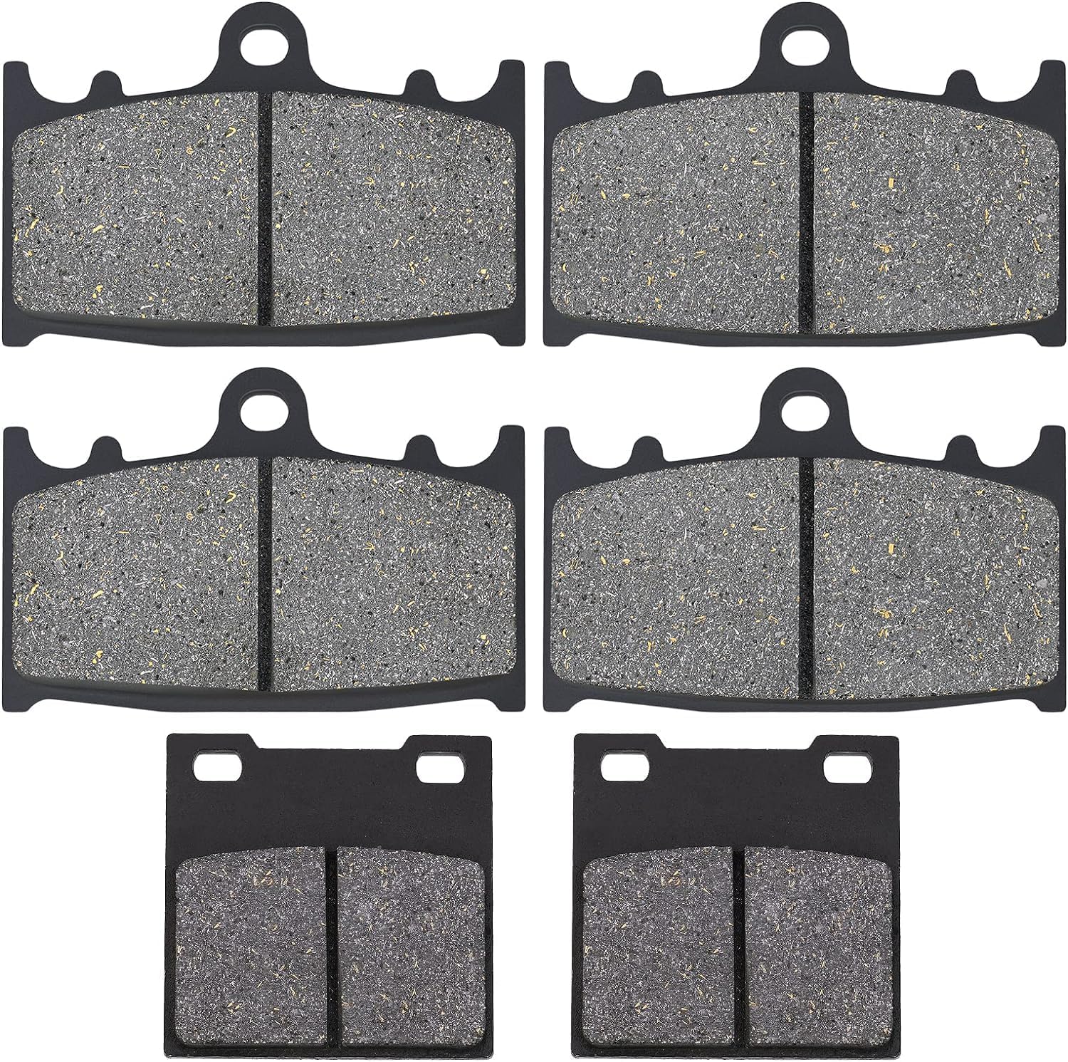 Road Passion Brake Pads Front and Rear for SUZUKI GSXR 600 1997-2003 / GSX1300 R Hayabusa 1999-2007/ GSF1200 SK/K Bandit 2001-2005 GSXR750 W/T/V/X 1996-1999 /GSXR 600 1997-2003/TL1000S 1997-2001