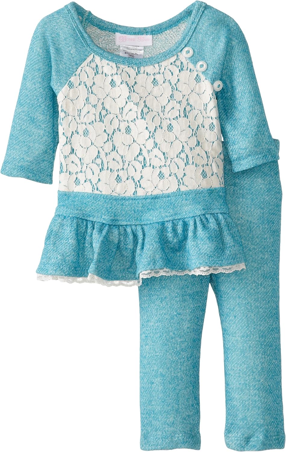 Bonnie Baby SHIRT ベビー・ガールズ US サイズ: 12 Months カラー: ブルー