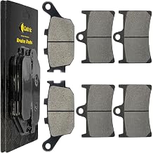 Caltric Front Rear Brake Pads Compatible with Yamaha R1 Yzfr1 Yzf-R1 2004-2006