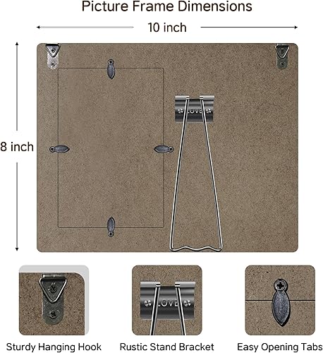 Miniatura 7 de Abuela - Marco de fotos español, regalos para abuela, La Mejor Abuelita Del Mundo, marcos de fotos españoles de madera, 4 x 6 pulgadas