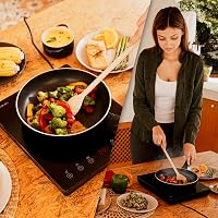 Cecotec Full Magma Slim hordozható indukciós főzőlap 2000W, 8 fokozat, üveg felület, érintőkijelző 3