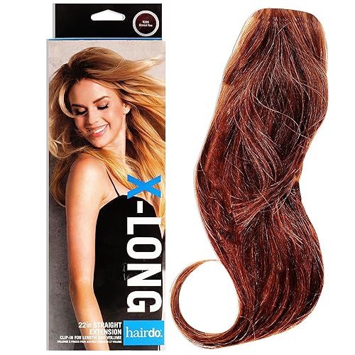 Hair u wear Kit de extensiĂłn recta Hairdo - R28S Glazed Fire Women Hair Extension 18 pulgadas Hair u wear Kit de extensiĂłn recta Hairdo - R28S Glazed Fire Women Hair Extension 18 pulgadas