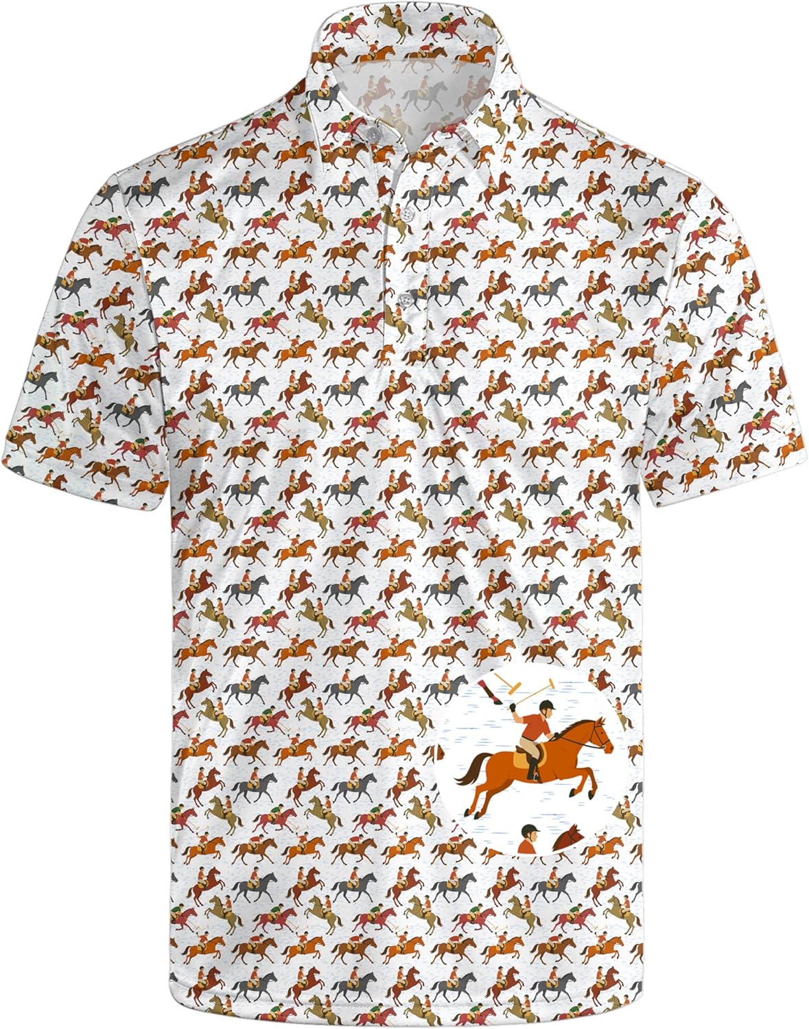 Golf Polo Shirts for Men Funny Short Sleeve Polo Shirts Golf Gifts Quick Dry Moisture Wicking Mens Hawaiian Polos Shirt
