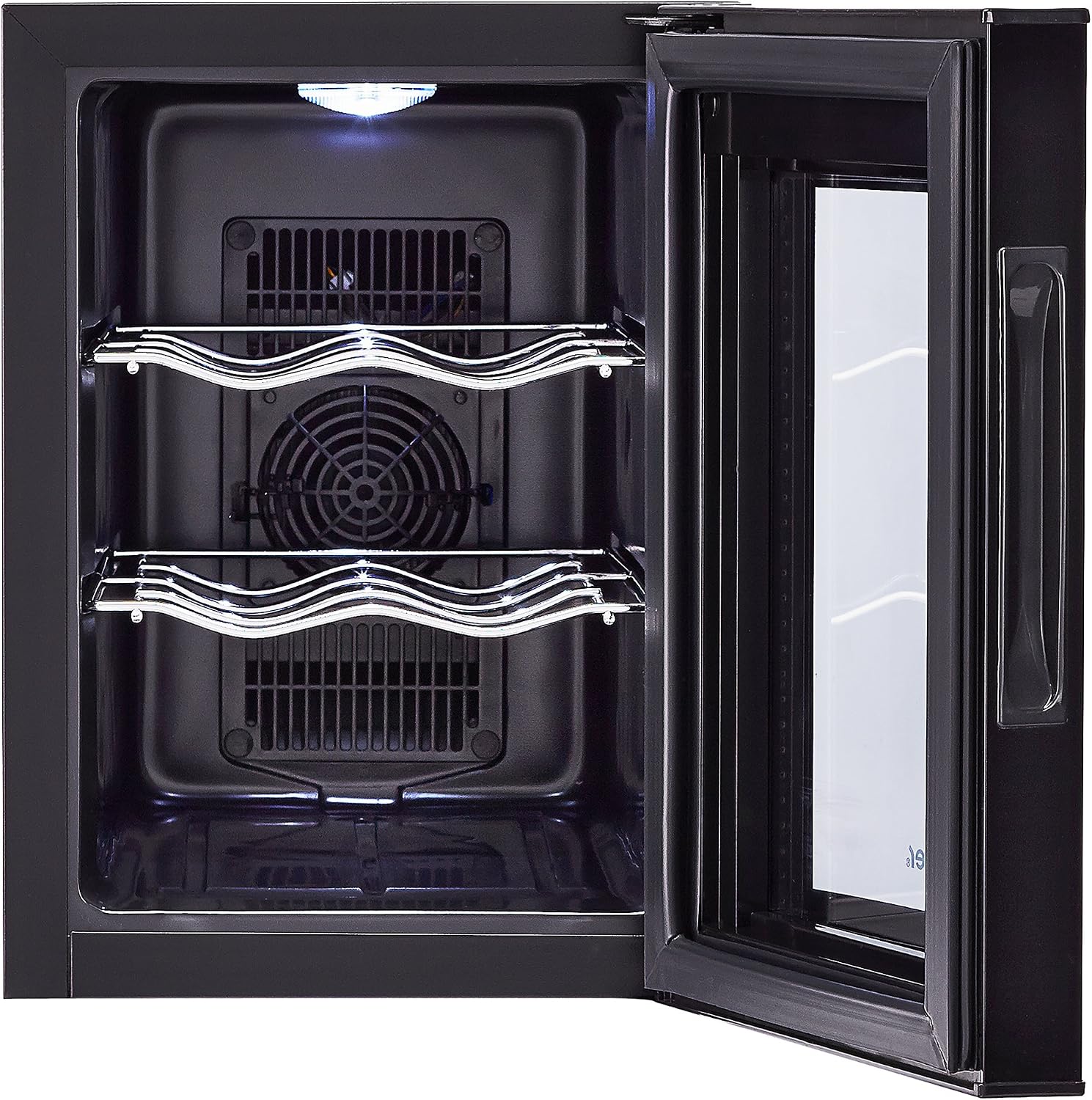 Haier HVTEC06ABS Wine & Beverage Center, Small, Black