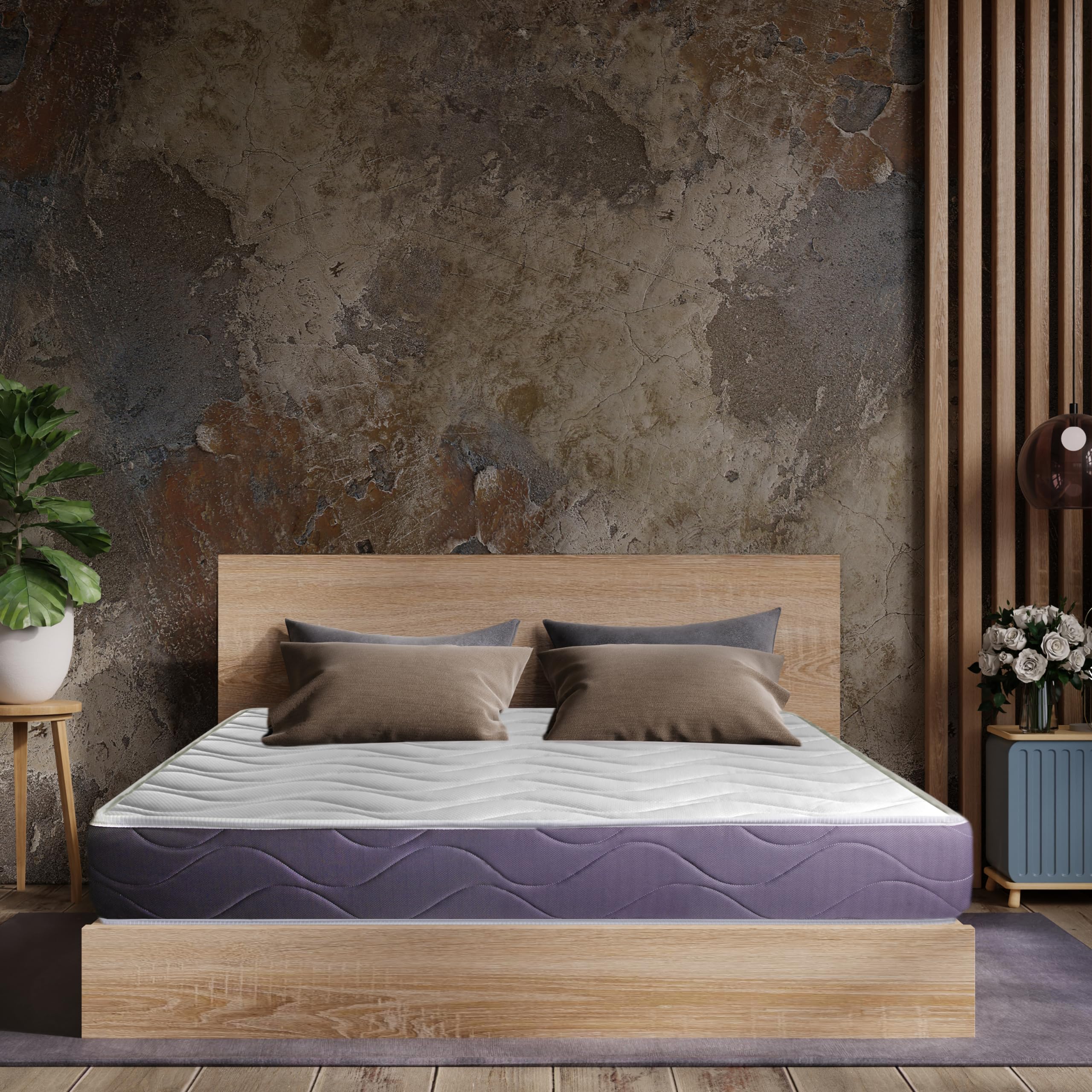 vimavì Materasso Matrimoniale Memory ViscoPur e Waterfoam 160x190-7 Zone Differenziate - Disp. Medico – Coppia Cuscini Omaggio - Ortopedico Ergonomico - Anallergico Antiacaro - Made in Italy - NAOS