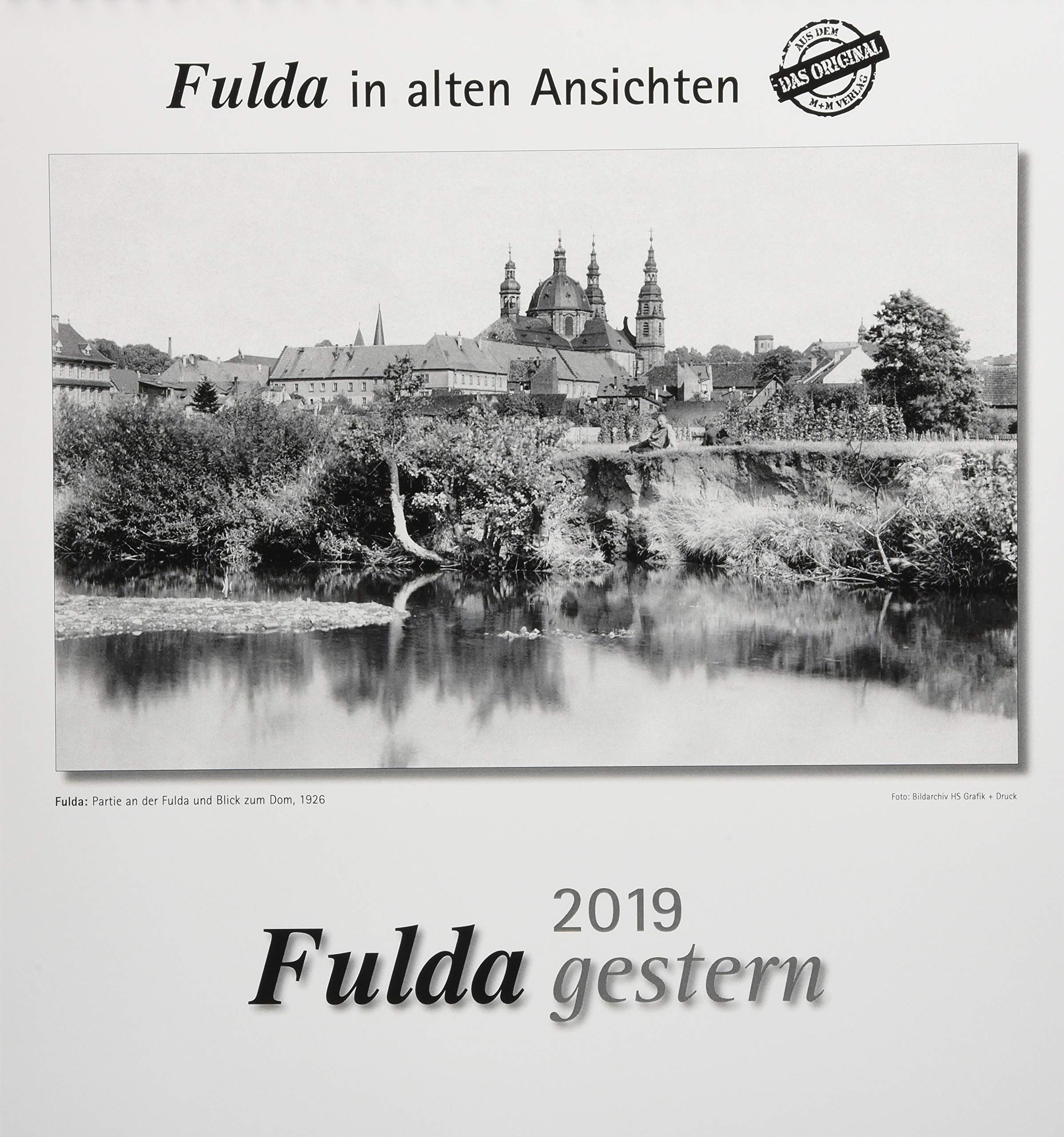 Fulda gestern 2019: Fulda in alten Ansichten, mit 4 Ansichtskarten als Gruß- oder Sammelkarten