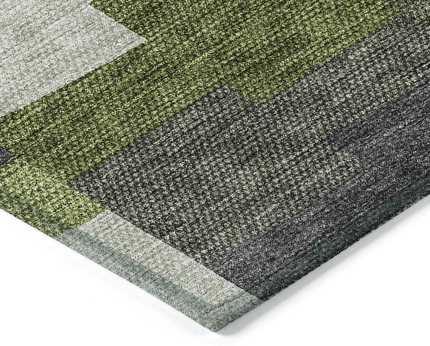 Addison Rugs Chantille ACN659 Olive 3' x 5' Indoor Outdoor Area Rug, Easy Clean, Machine Washable, Non Shedding, Bedroom, Entry, Living Room, Dining Room, Kitchen, Patio Rug