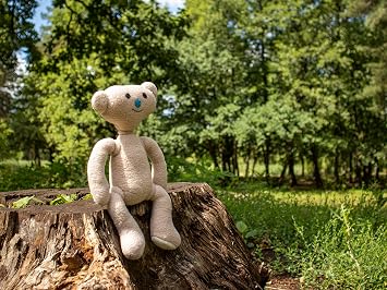 Bear Alpha Plush Handmade Horror Plush Toy 11 inches