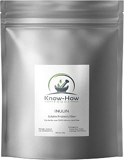 Know-How Foods Inulin (Chicory Root Extract Fiber) 5 lb.