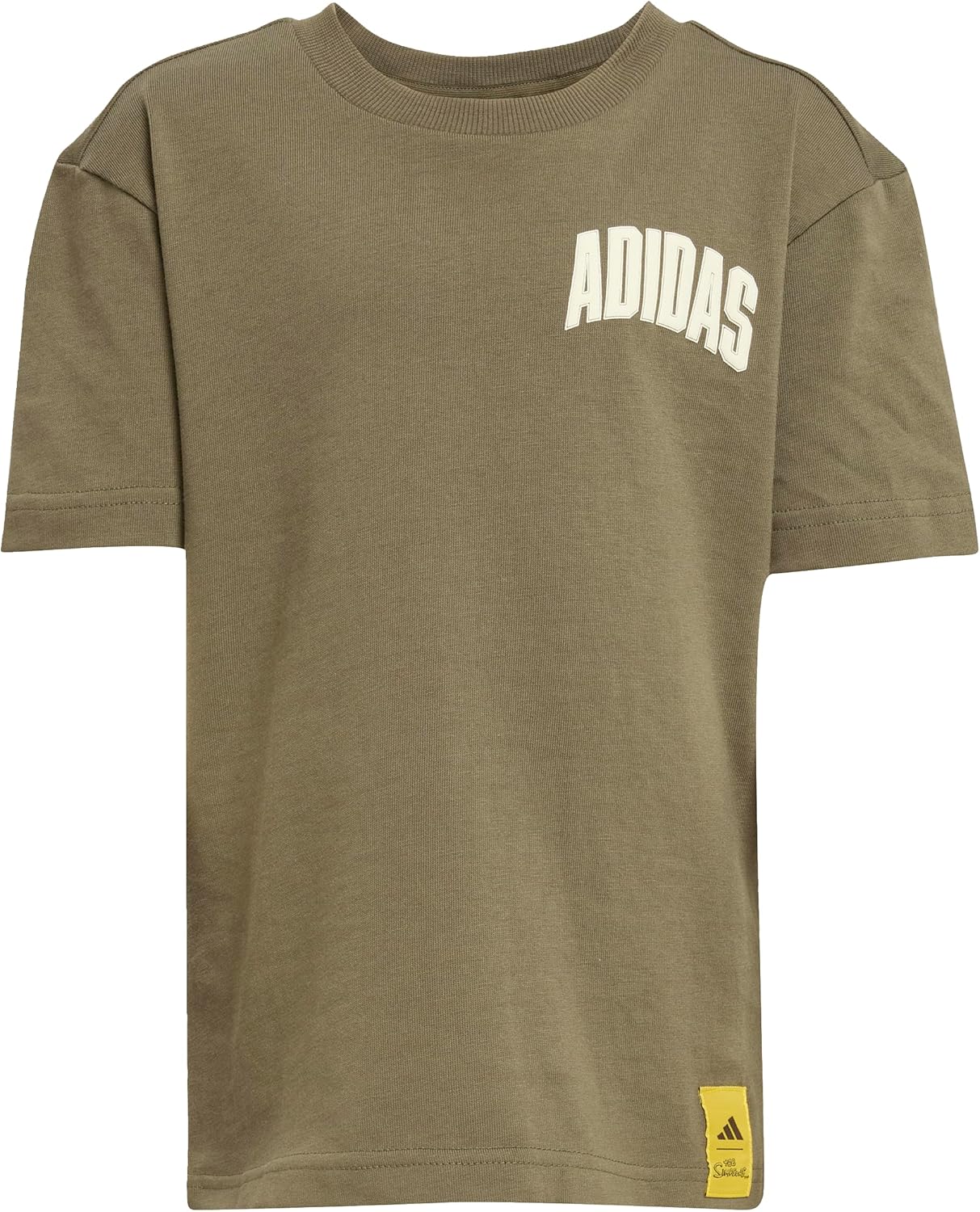 adidas Unisex-Kids' The Simpsons T-Shirt, Olive Strata, X-Small - Image 8