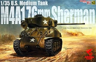 ASU35047 1:35 Asuka M4A1 76mm Sherman [Model Building KIT]
