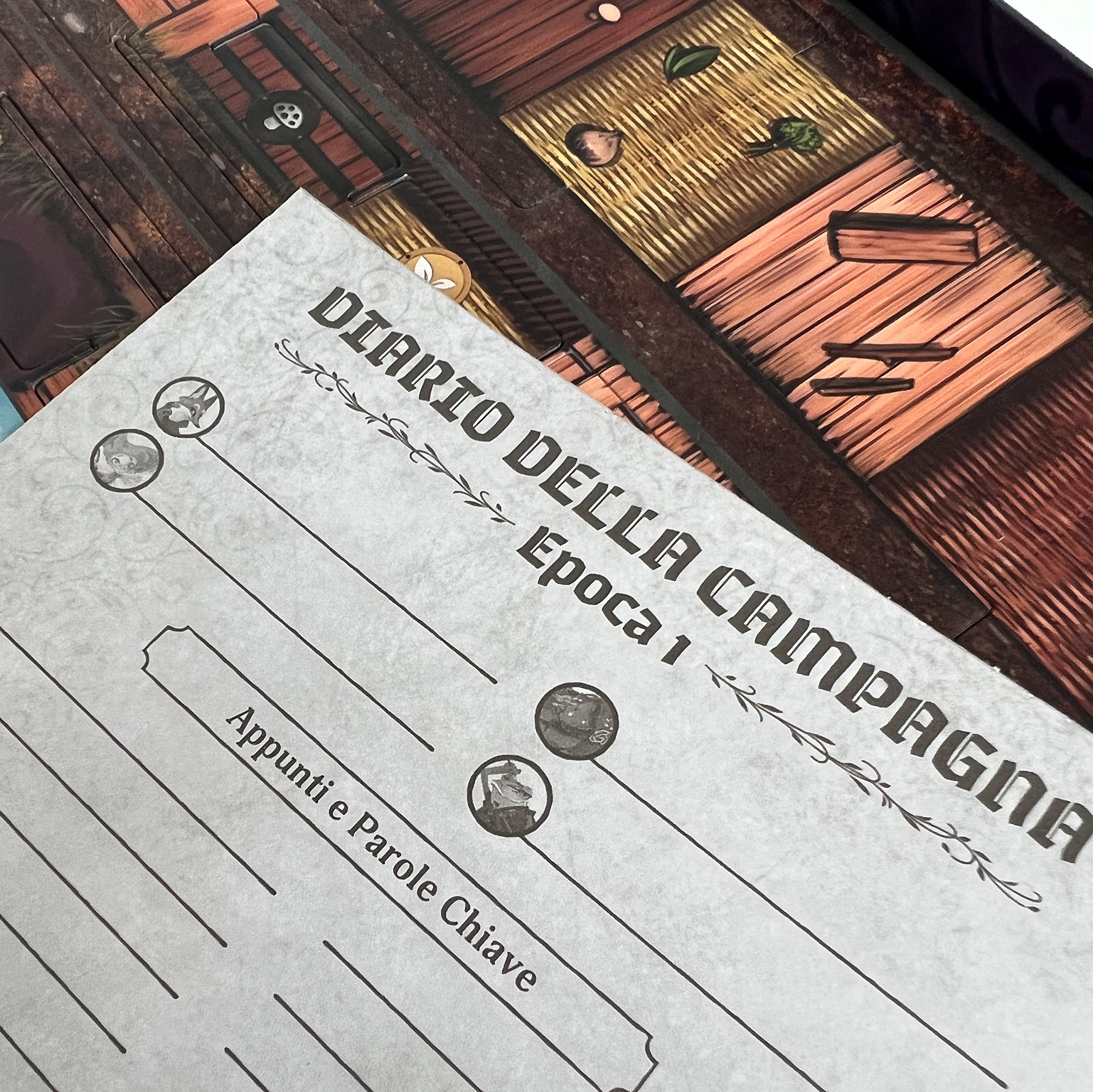 Asmodee - Historie rodzinne - gra planszowa z aplikacją, dla 1-4 graczy, 8+ lat, wydanie włoskie