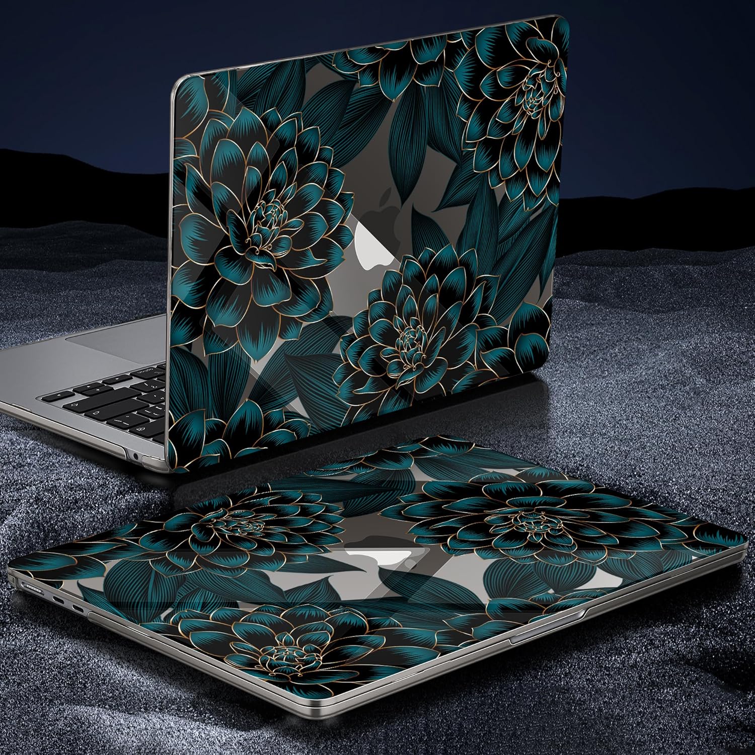 Tuiklol for M5 MacBook Air 13.6 inch Case 2026 2025 2024 2022 M5 A3449 / M4 A3240 / M3 A3113 / M2 A2681,Ultra-Thin Hard Shell Cases Protective with Keyboard Cover,Bowknot