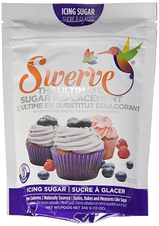 SWERVE Erythritol Sugar Icing, 340 GR
