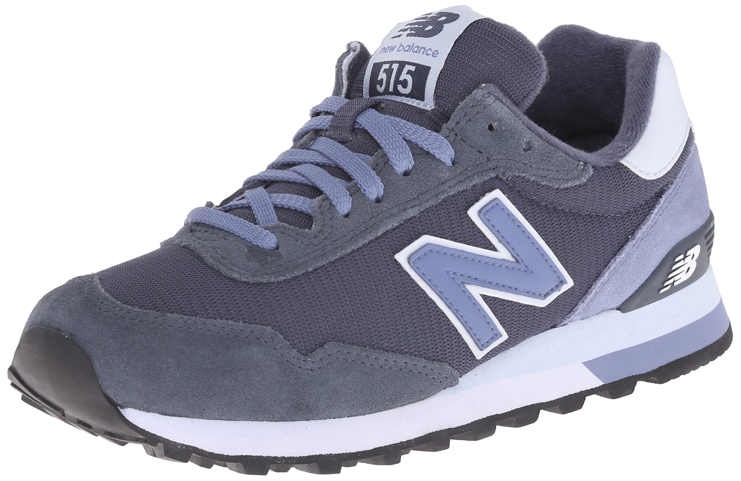 New Balance Women's 515 V1 Sneaker, Black/Prism Purple/Gold Rush, 6 M US — view 6