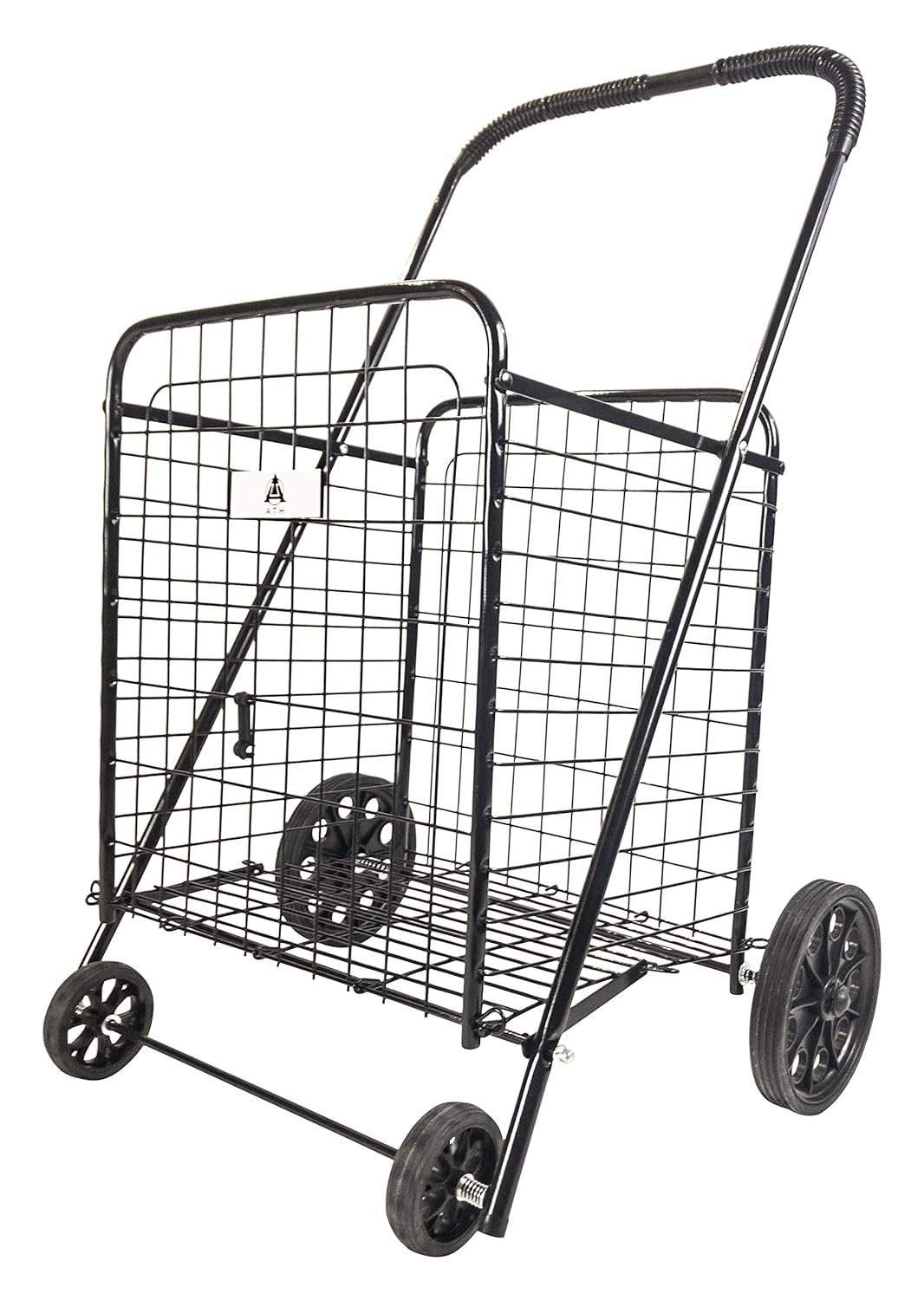 ATH Small Deluxe Rolling Stowable Folding Cart with