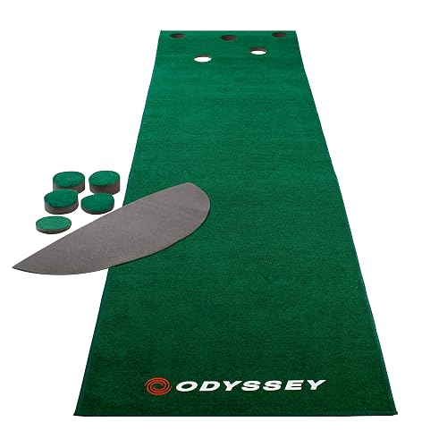 Callaway Odyssey Putting-Trainingshilfe, 3,6 m, Putting-Green für drinnen, Golfmatte