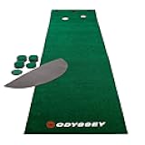 Callaway Odyssey 12 Ft. Indoor Putting Green Golf Mat Golf Putting Training Aid