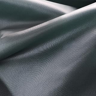emma kites Wolf Gray 20D Ripstop Nylon Fabric Waterproof 1.2 oz Silnylon Silicone Coating Ultralight Tear Resistant for Tarp Tent Poncho Rainfly Pack Cover Stuff Gear Sack Pre-Cut 3 Yard (60"x108")
