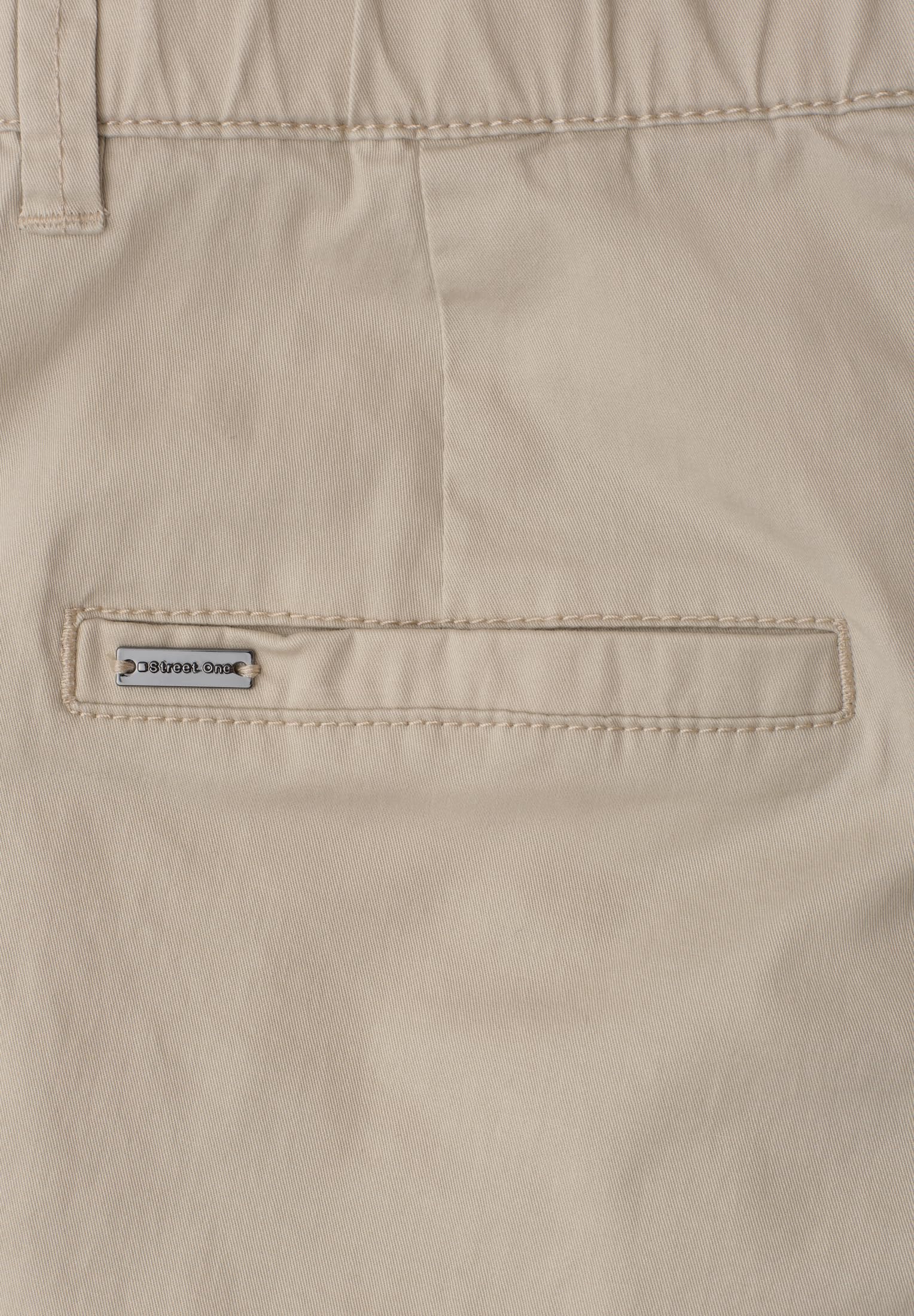 Street One Mid Waist Chino Shorts im Casual Fit