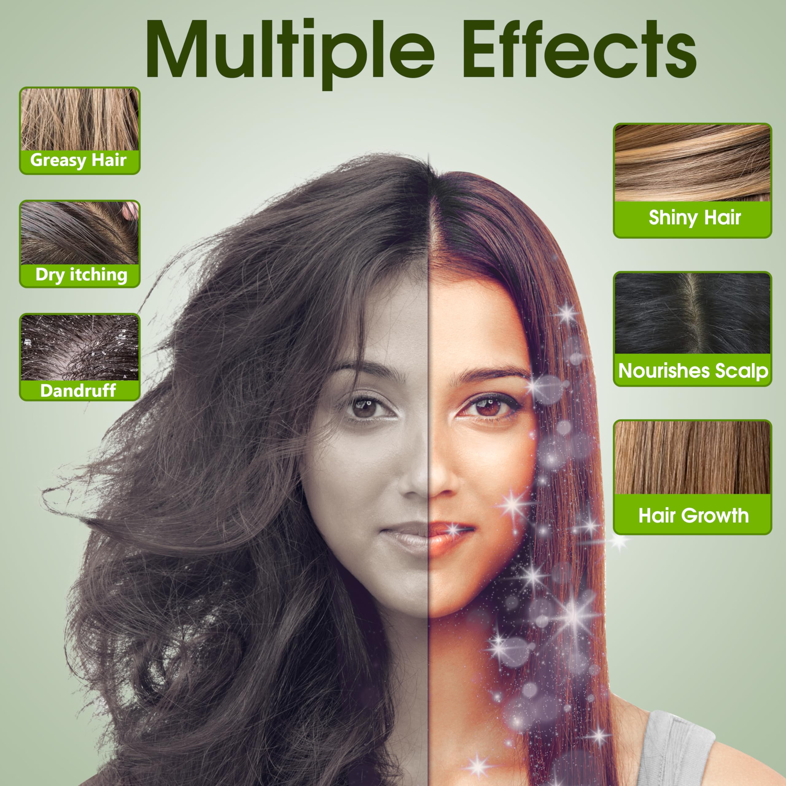 Organic Rosemary Oil for Hair Growth Pure Essential Oil for Dry Damage Hair Dandruff Scalp Treatment Hair Loss Eyelashes Eyebrows Hair Care - Image 4