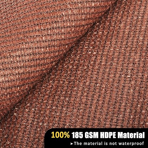 Miniatura 3 de Garden EXPERT - Toldo parasol triangular, tamaño 10 x 10 x 14 pies  3.04 x 3.04 x 4.26 metros, para dar sombra a patios, jardines y exteriores,