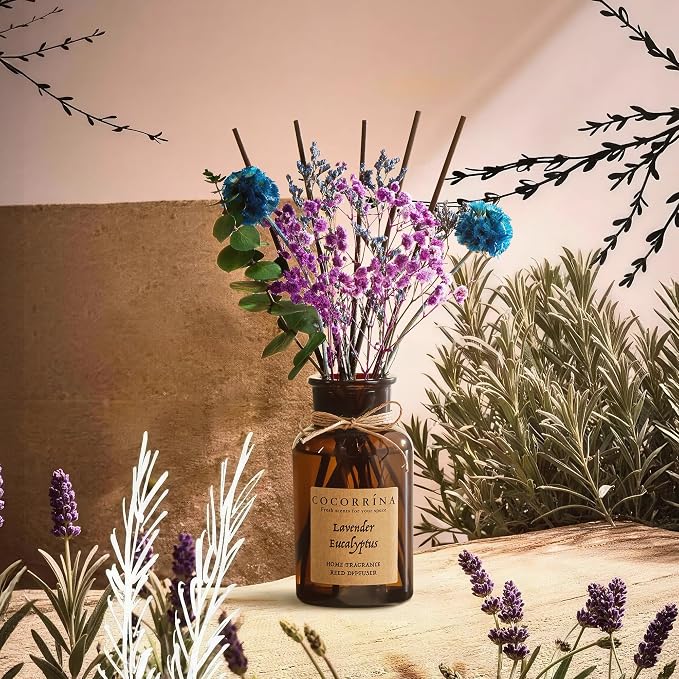 Difusor de Varillas Lavanda y Eucalipto 6.7oz miniatura 2