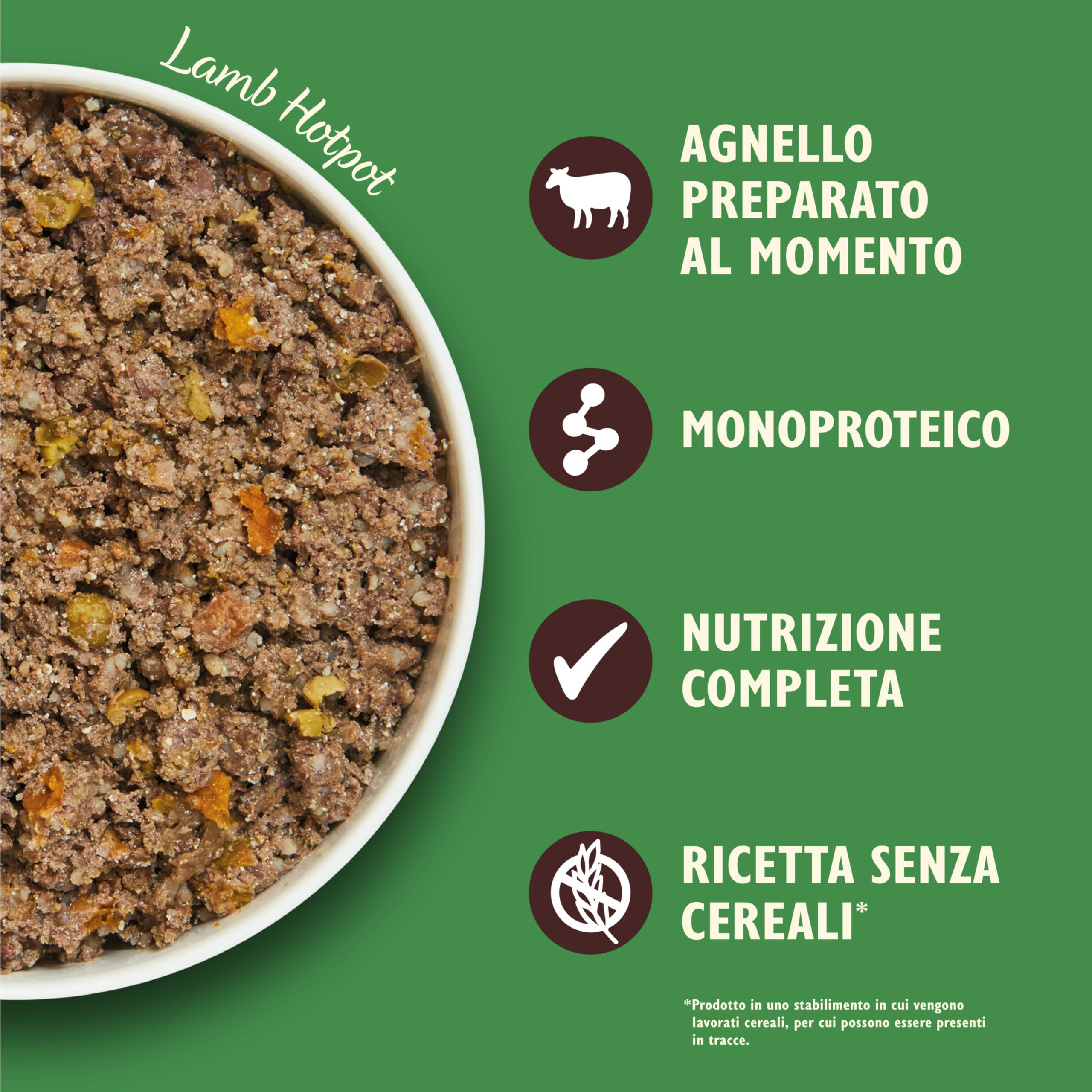 Lily's Kitchen Prodotto con ingredienti naturali Cibo umido per cani Spezzatino di agnello 6 x 400 g