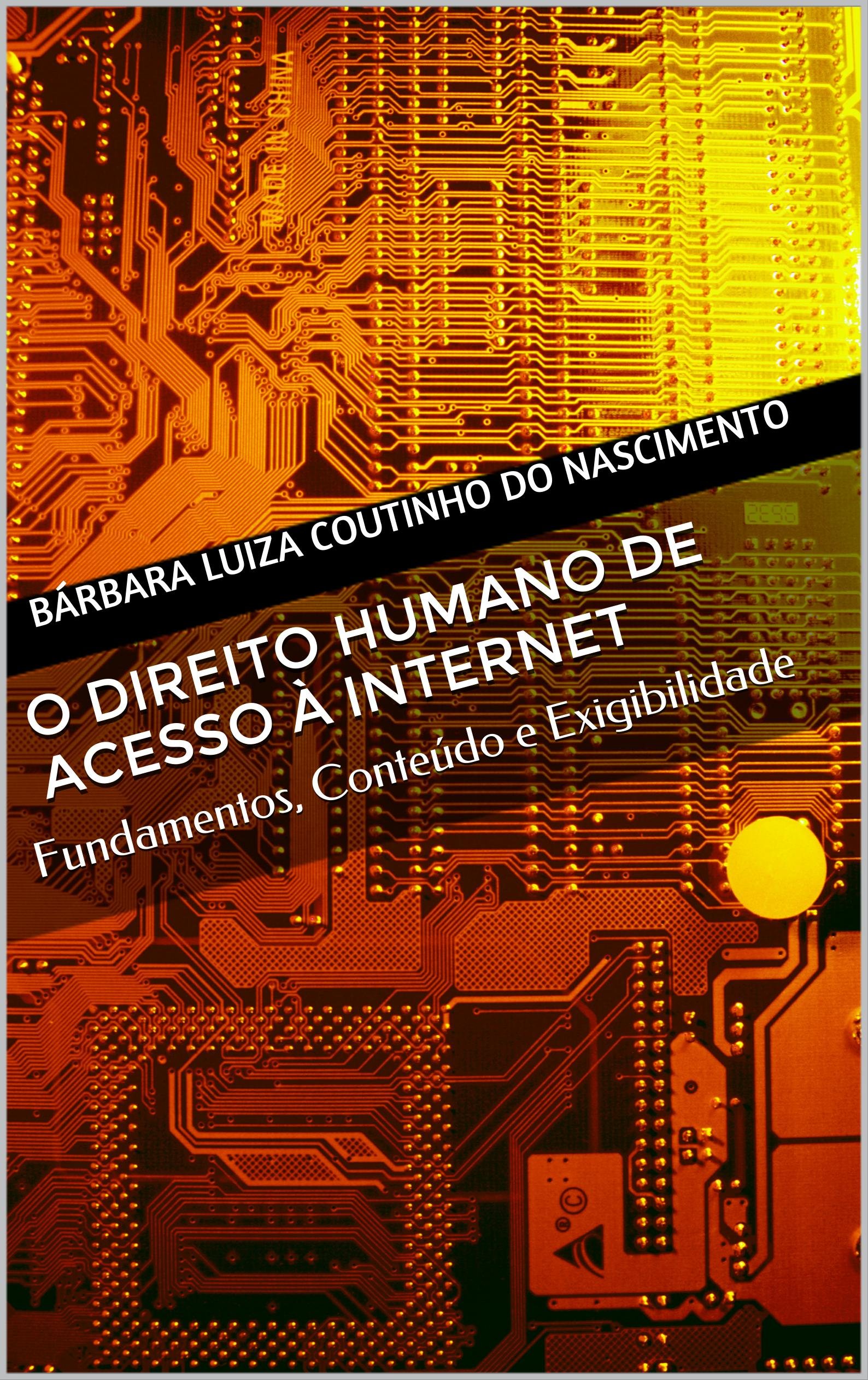 Capa de O Direito Humano de Acesso à Internet: fundamentos, conteúdo e exigibilidade.