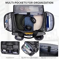 Amazon.com | WITZMAN Duffle Bag for Men Large Carry On Travel Mens