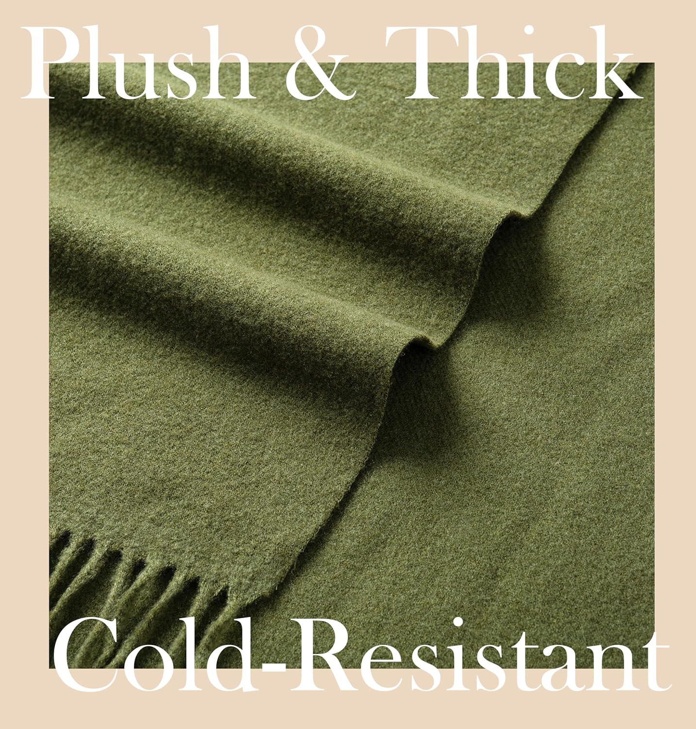 CALVIN & OLIVIA Lightweight Ultra-Soft Scarf - Perfect Holiday Gift for Men & Women - Image 3