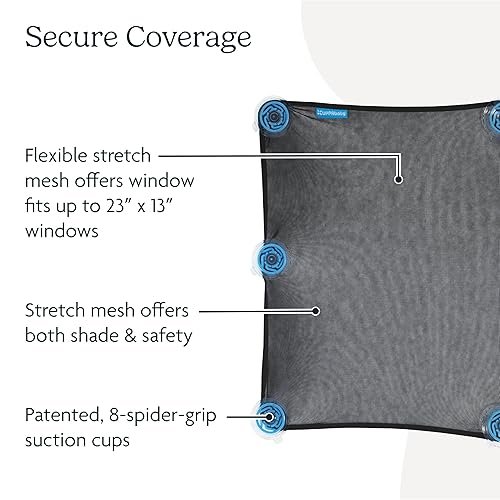 Miniatura 3 de UPPAbaby Persiana de ventana de fácil ajuste, 23 x 13 pulgadas (paquete de 1)