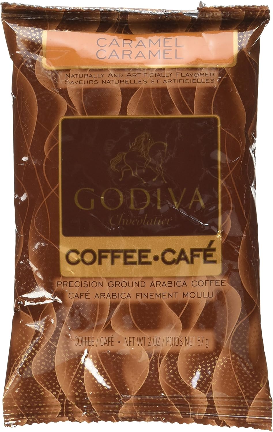 Godiva Chocolatier Caramel Coffee, Ground, 2 oz. Pouch Amazon.ca