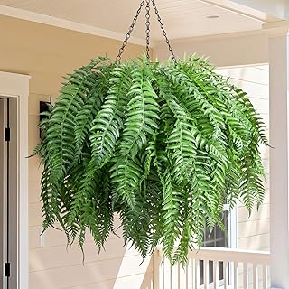 Artificial UV Resistant Artificial Hanging Fern