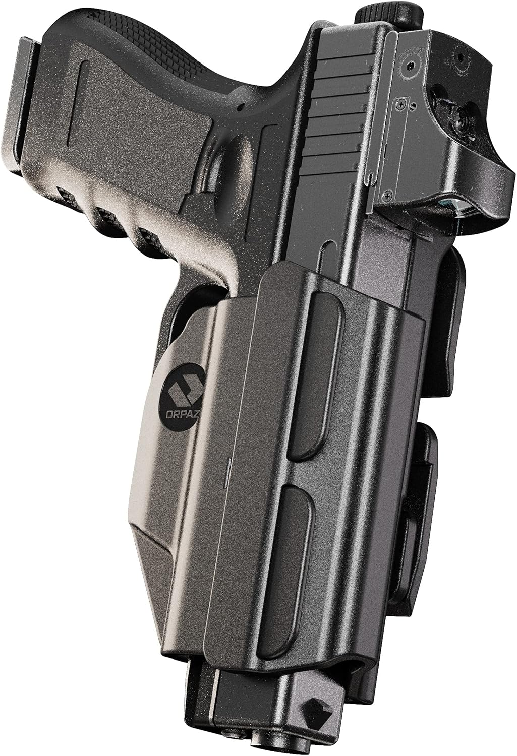 Orpaz T41 Adjustable and Modular RS9 Holster Compatible with OWB Ruger Security 9 Holder with Optics - Unisex - Will Secure Your Handgun with a Tactical Appearance