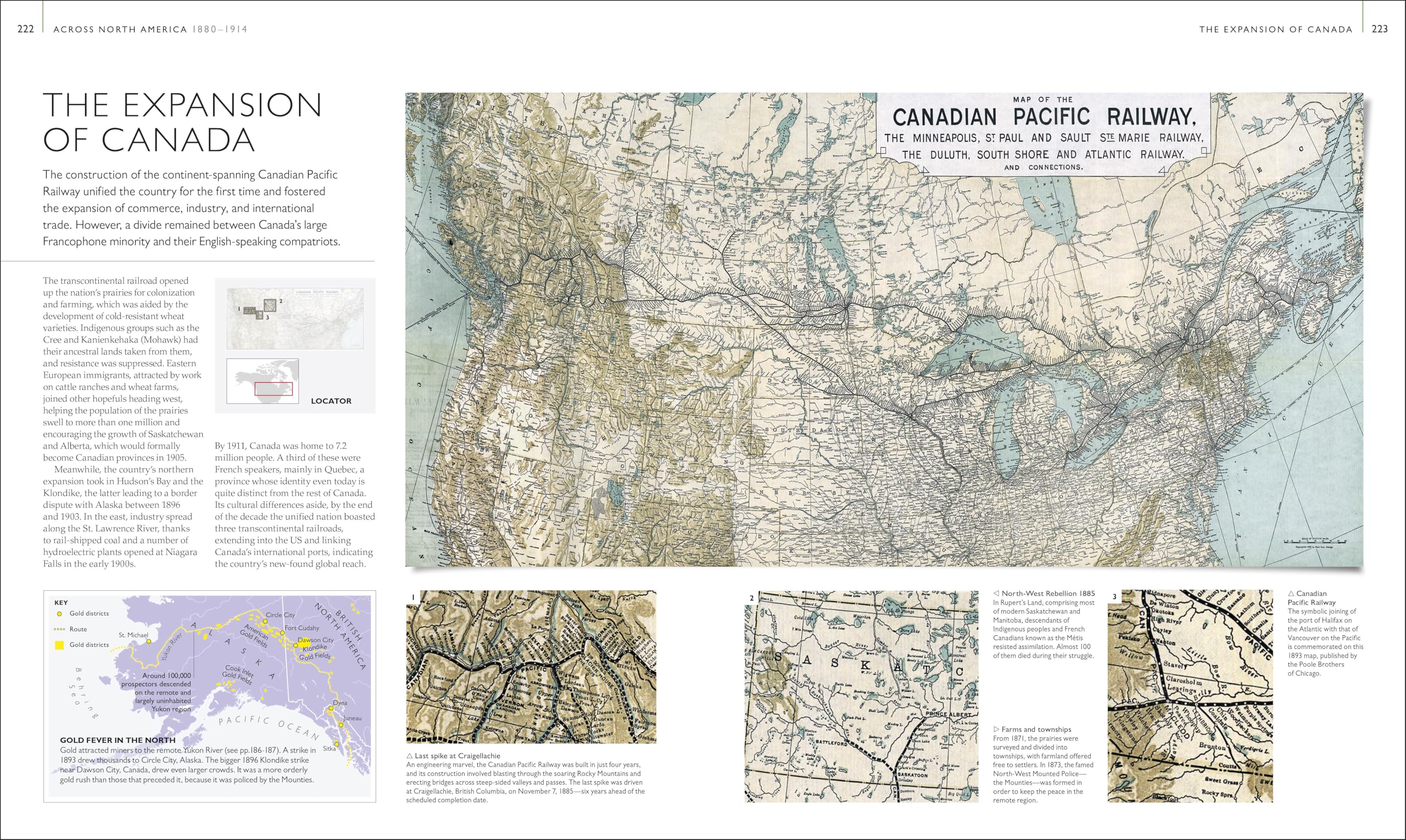 History of North America Map by Map (DK History Map by Map)