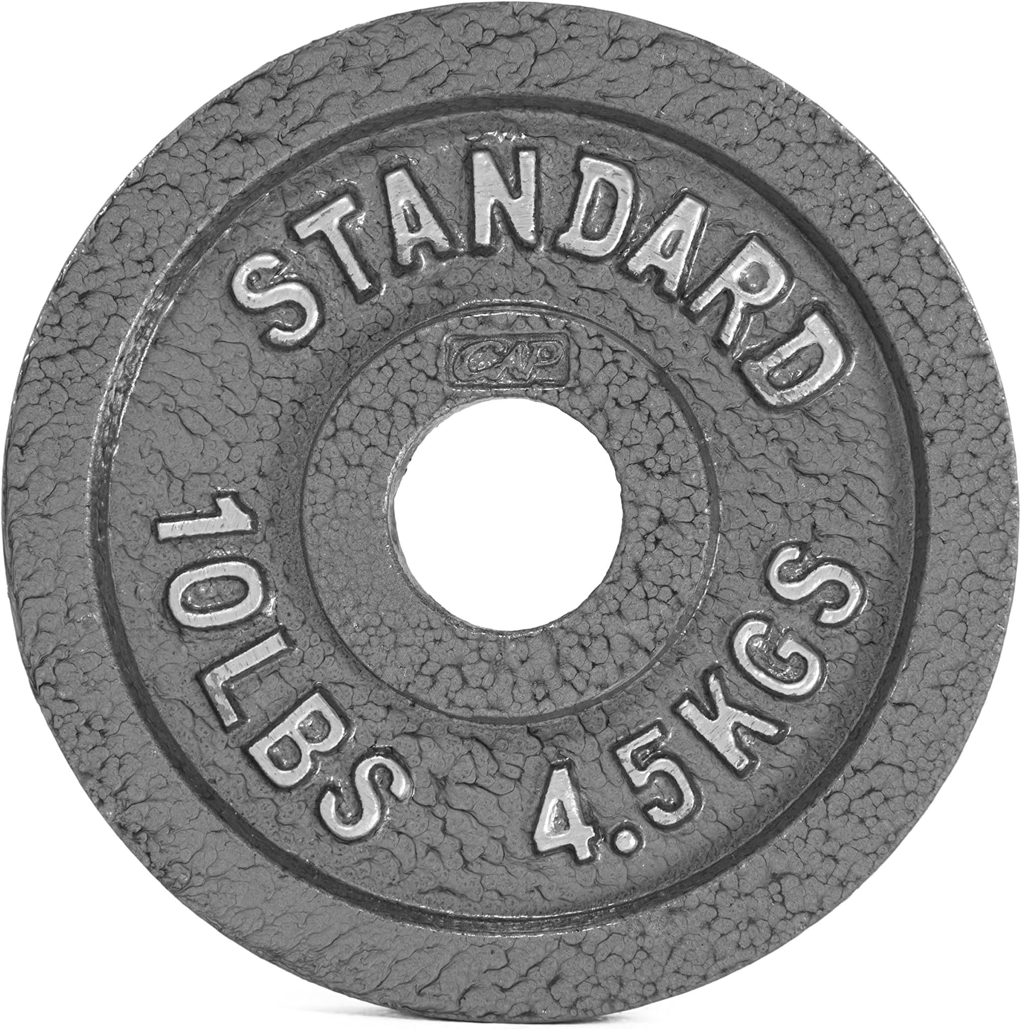 CAP Barbell オリンピック 2インチ ウェイトプレート グレー 10ポンド