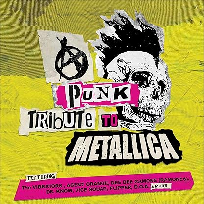 PUNK TRIBUTE TO METALLICA (YELLOW/RED VINYL) por Various Artists — capa do álbum