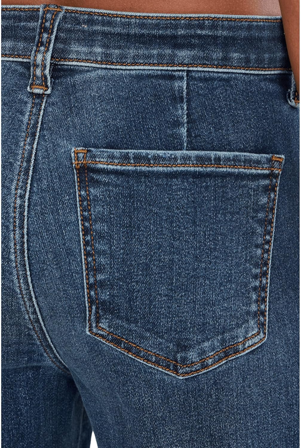 KUT from The Kloth Womens Pattie High-Rise-Straight Leg Five-Pockets in Happy