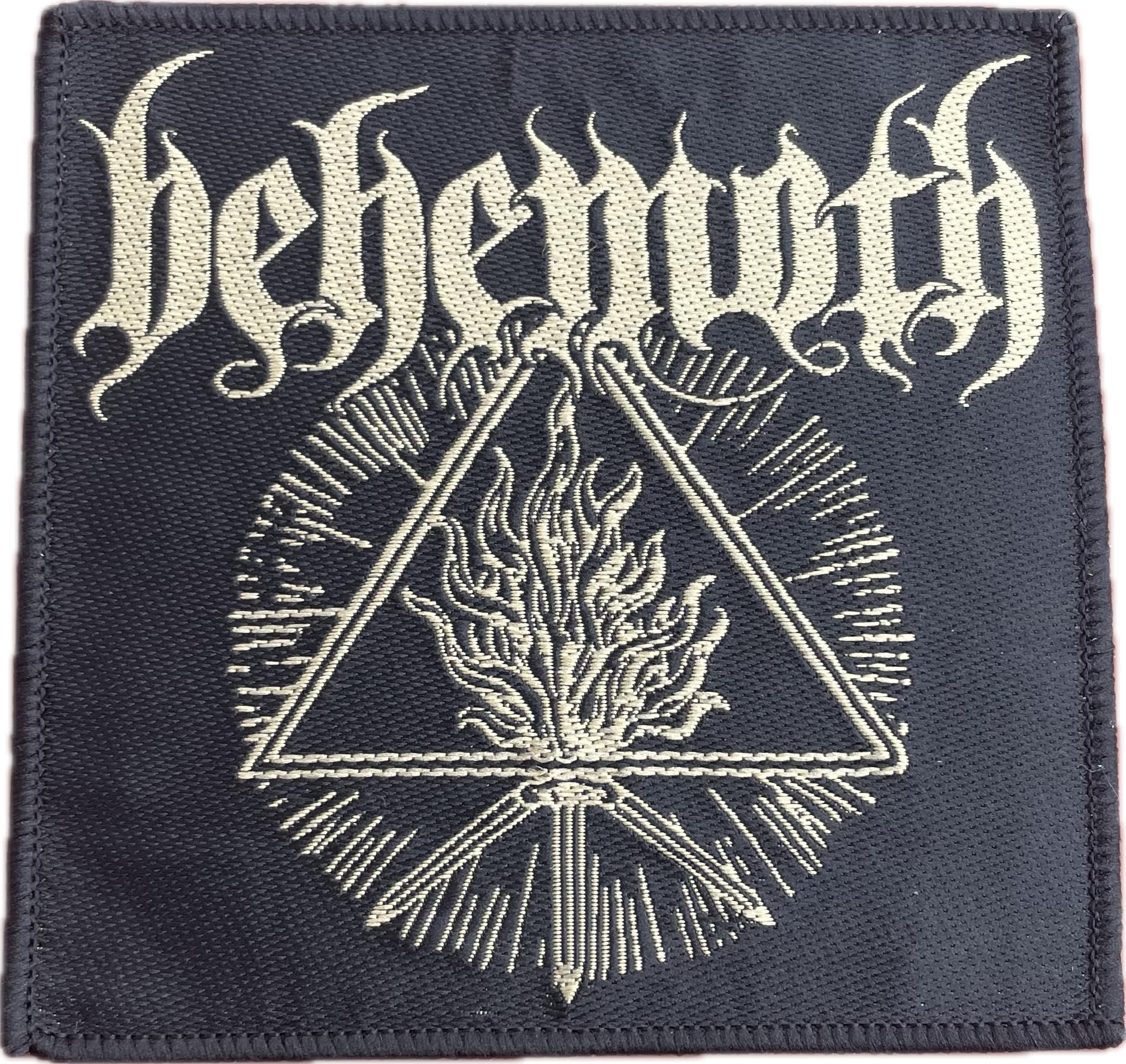BEHEMOTH FUROR DIVINUS Woven Sew-On Patch 10 x 9.5 CM by Behemoth