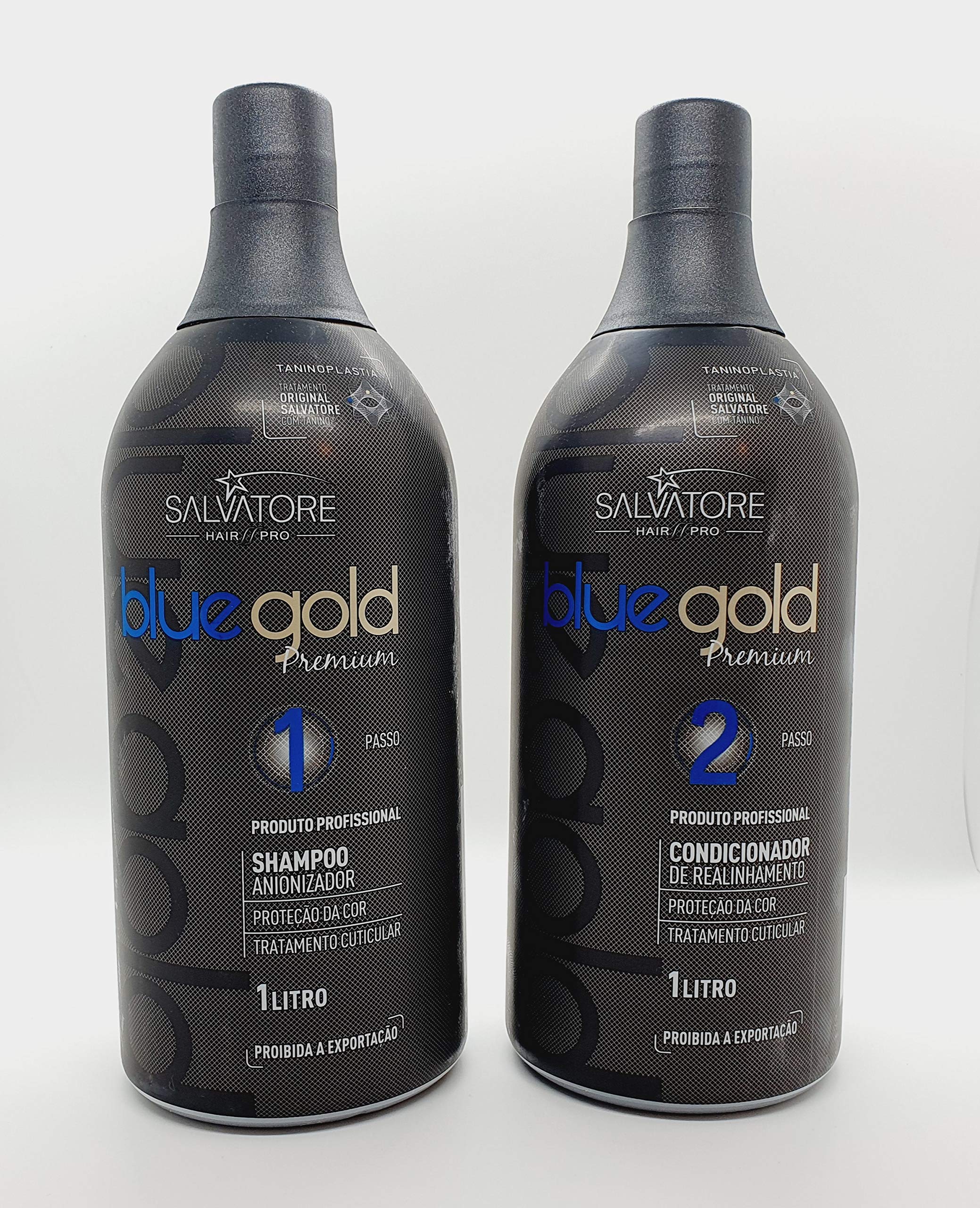 Salvatore Premium Blue Gold Premium 2x1L - Alisado Capilar