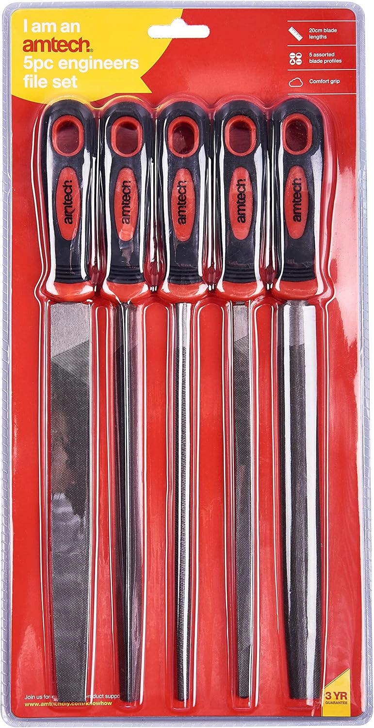 Amtech E1360 5 Piece Engineer's File Set