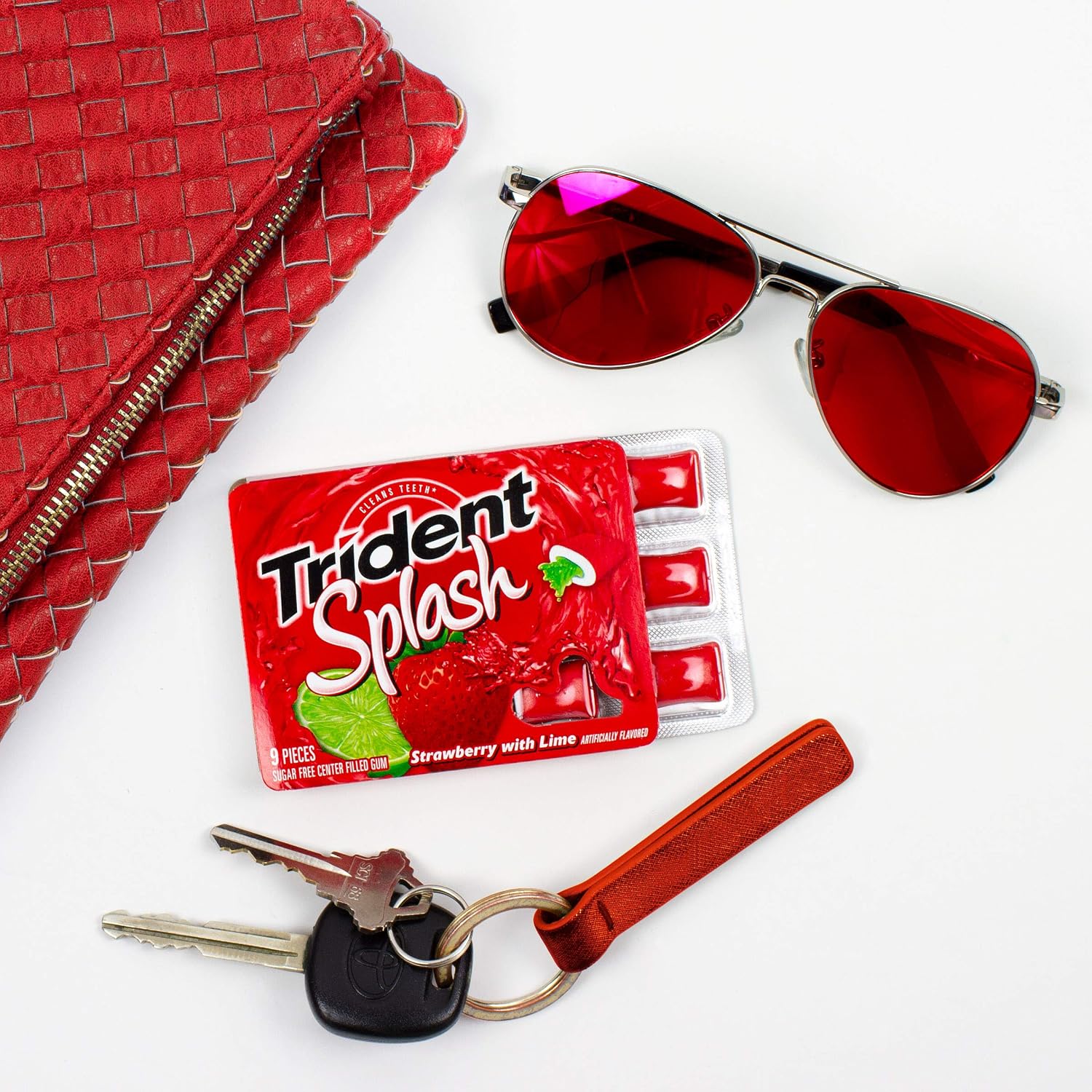 Trident Splash Strawberry with Lime 10 Pack