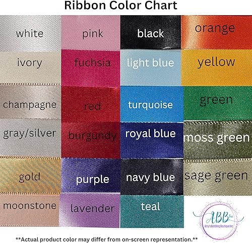 Miniatura 9 de Amy's Bubbling Boutique 20 Personalized Memorial Service Ribbon Pins for Funeral Celebration of Life Name & Dates - Custom Made Assembled Awareness