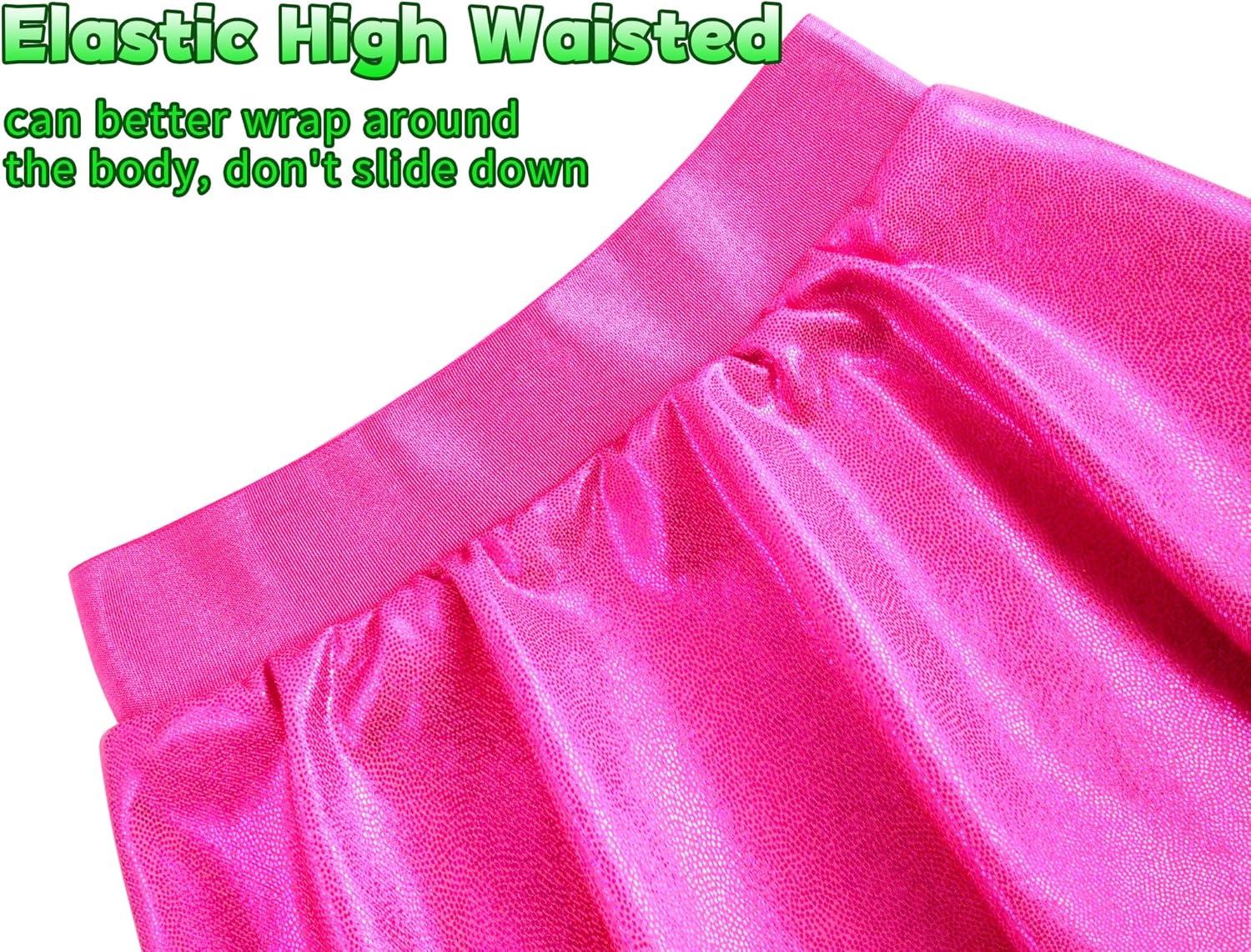 Gnainach Girls Skorts High Waist Athletic Skirts with Shorts Stretchy Activewear for Teens Kids Performance Tennis - Image 3