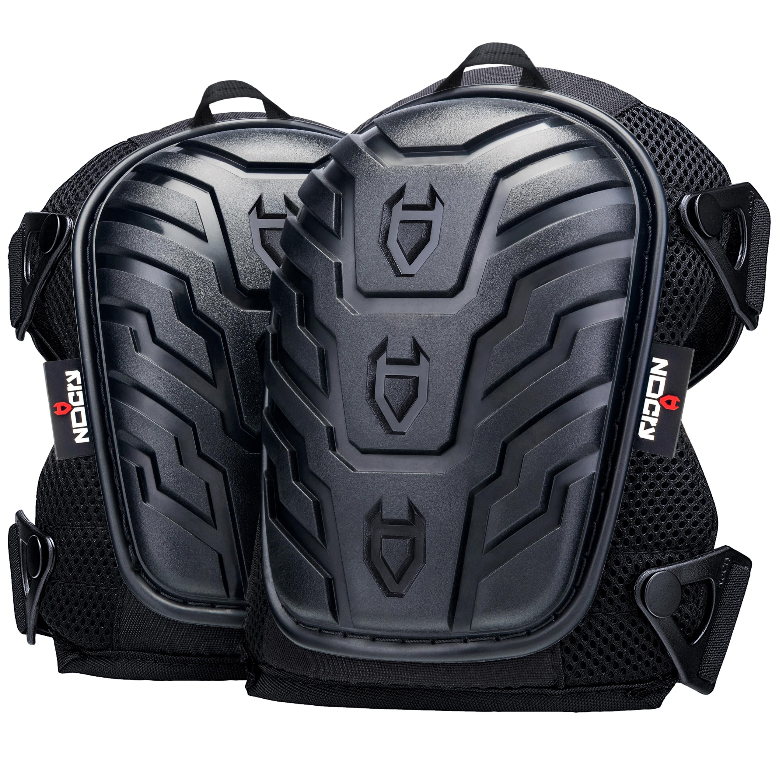 Photo 1 of NoCry Professional Gel Knee Pads for Work with Soft Foam and Gel Cushion — Heavy Duty Cap, Reinforced Adjustable Straps, Military Grade Rivets and Built-in Hang Loops — Perfect for Construction
