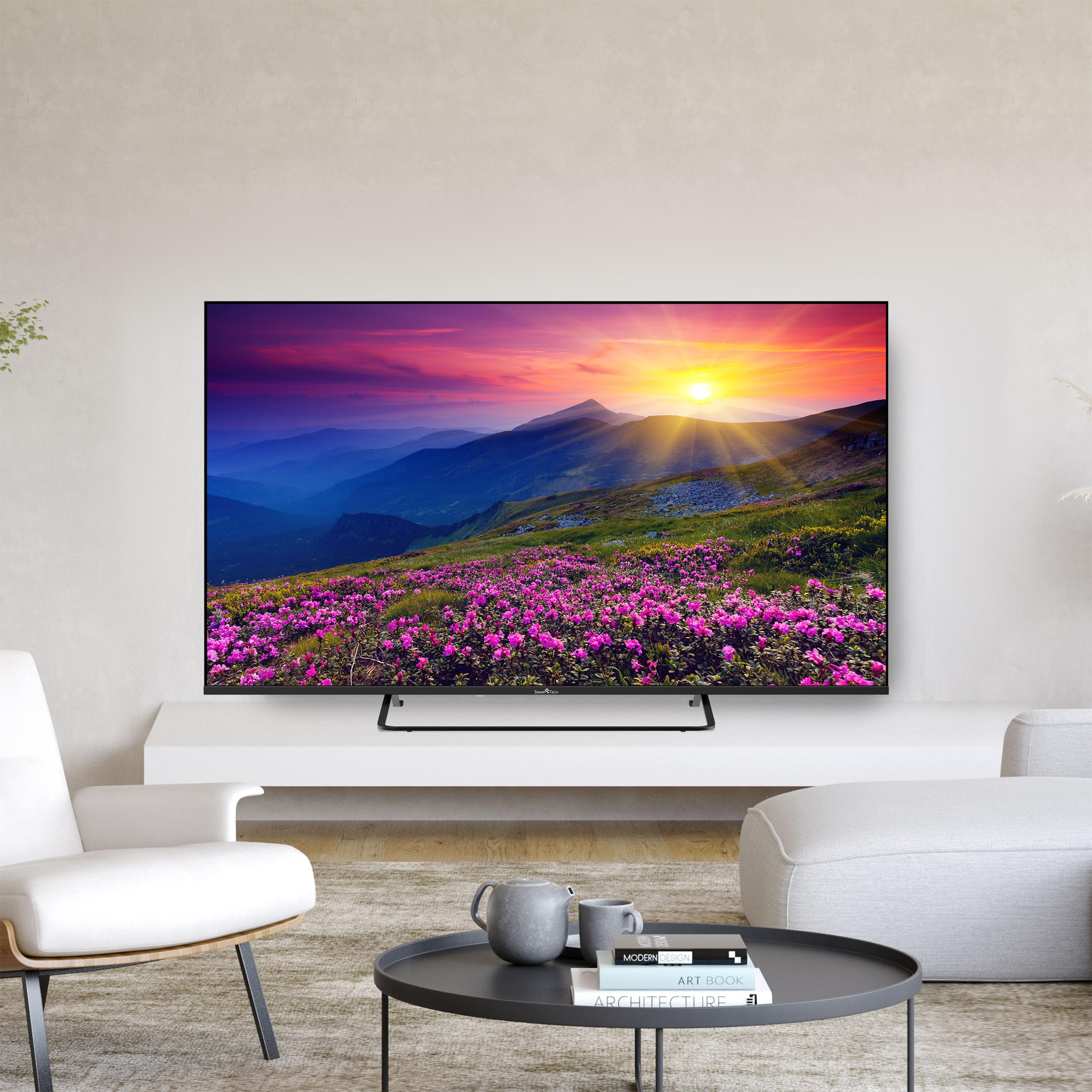 Smart Tech TV QLED 4K UHD 50' (126 cm) 50QV02K VIDAA TV- 3xHDMI - 2xUSB - HDR 10 - Dolby Audio