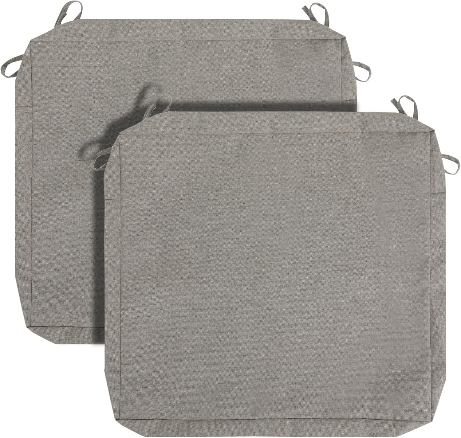 FUNHOME Outdoor Chair Cushion Covers 2 Pack, No Insert